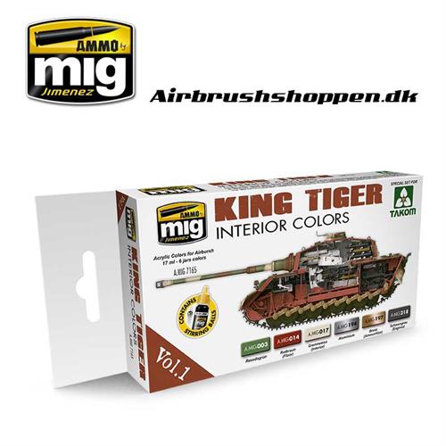 A.MIG 7165 KING TIGER INTERIOR (SPECIAL TAKOM EDITION) VOL.1 